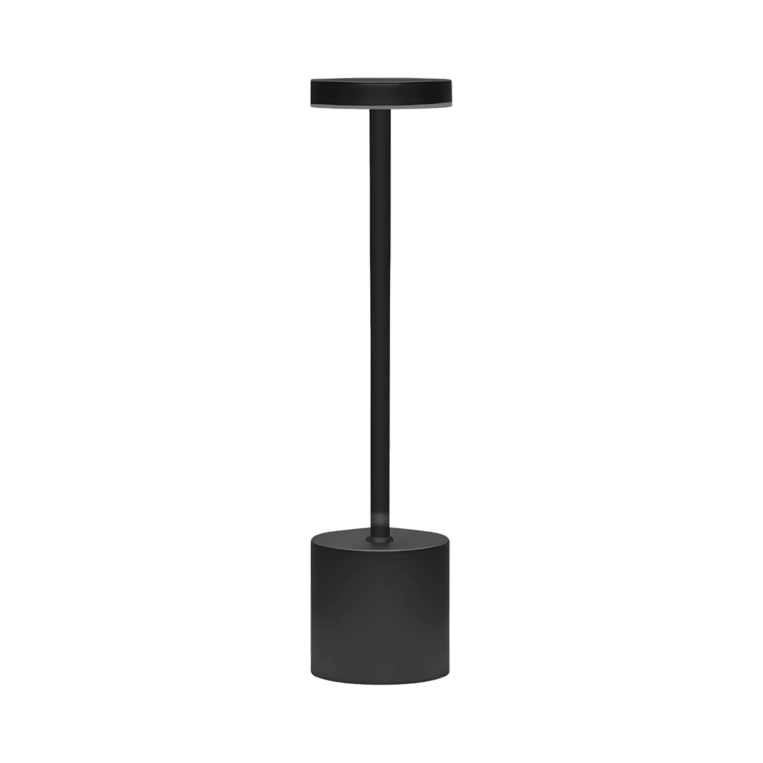 LumiGlow Tischlampe – Kabellose LED-Leuchte mit Touch & Akku – Dimmbar für stilvolle Lichtstimmung drinnen & draußen