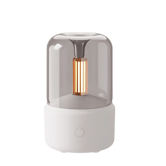 Aroma Diffuser Lampe – Luftbefeuchter mit LED Lampe – Ätherische Öle, Duftlampe, Schlafzimmer Wellness