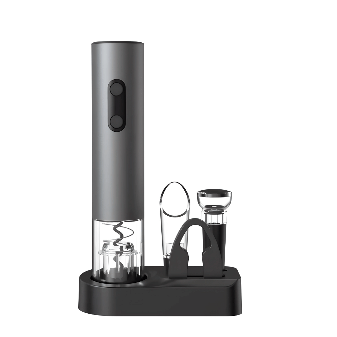 Elektrischer Weinöffner – Automatischer Korkenzieher & Cutter – Geschenkset