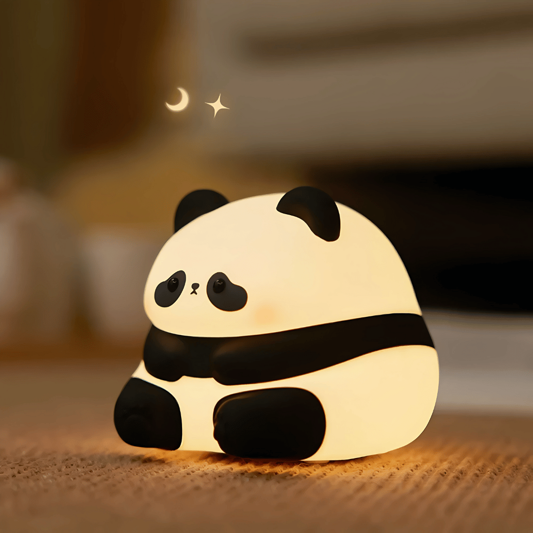 Kinder Nachtlicht Tierlampe – Weiche Nachtlichtlampe mit Timer – Schaf, Panda & Hase für Babyzimmer & Einschlafhilfe