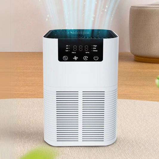 LuftOase XL mit Aromatherapie mit HEPA Luftreiniger  – Effektiv gegen Feinstaub, Pollen, Rauch und Tierhaare