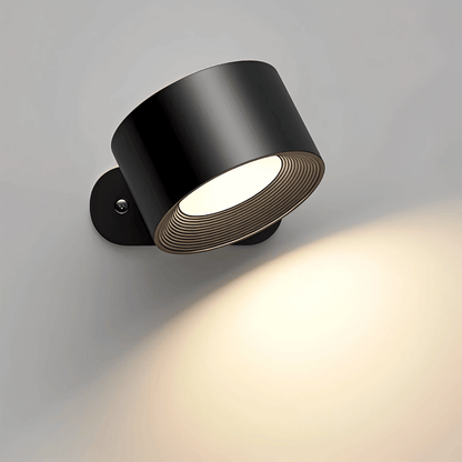LumaLight 360° Wandleuchte – Kabellose LED Wandlampe mit Akku, 19 RGB Farben, dimmbar & mit Touch- und Fernbedienung