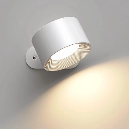 LumaLight 360° Wandleuchte – Kabellose LED Wandlampe mit Akku, 19 RGB Farben, dimmbar & mit Touch- und Fernbedienung