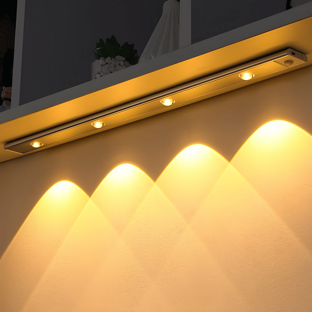Motion Sensor Licht mit Bewegungssensor – wiederaufladbar, kabellos & ultradünn für Schrank & Küche