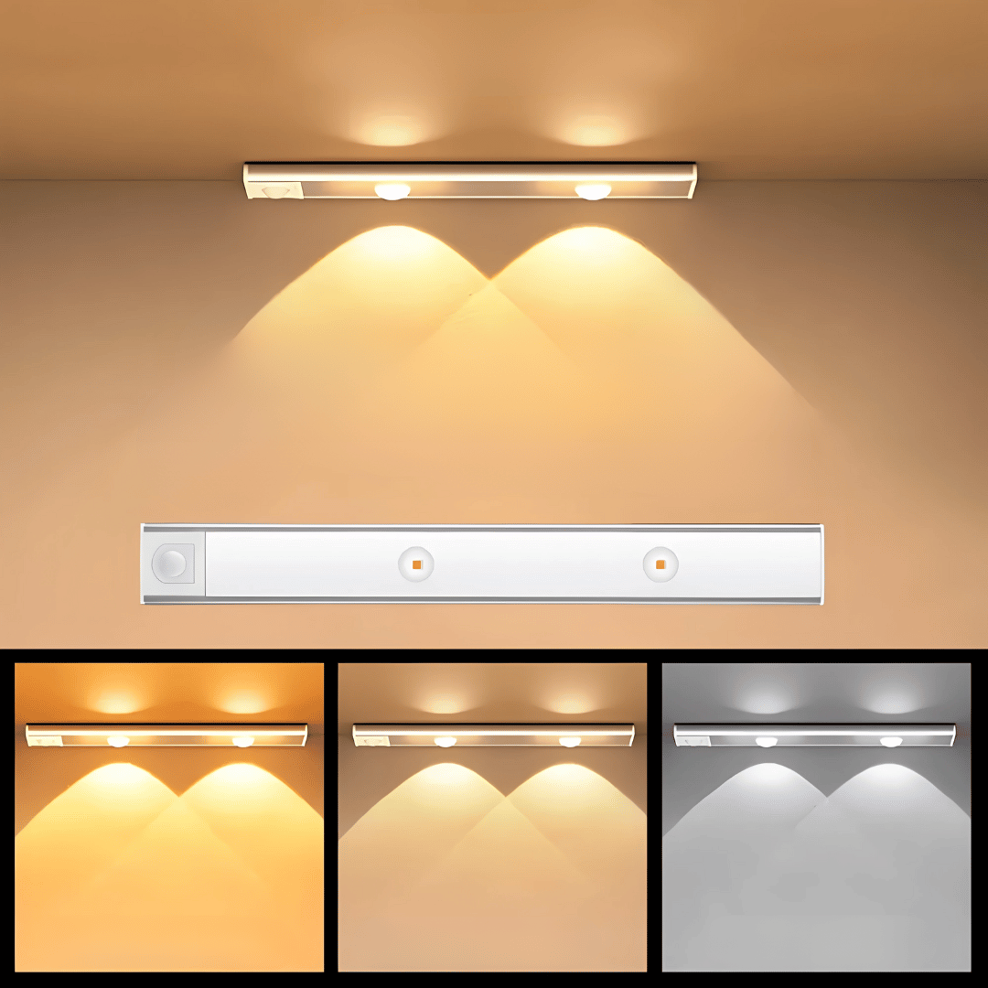 Motion Sensor Licht mit Bewegungssensor – wiederaufladbar, kabellos & ultradünn für Schrank & Küche