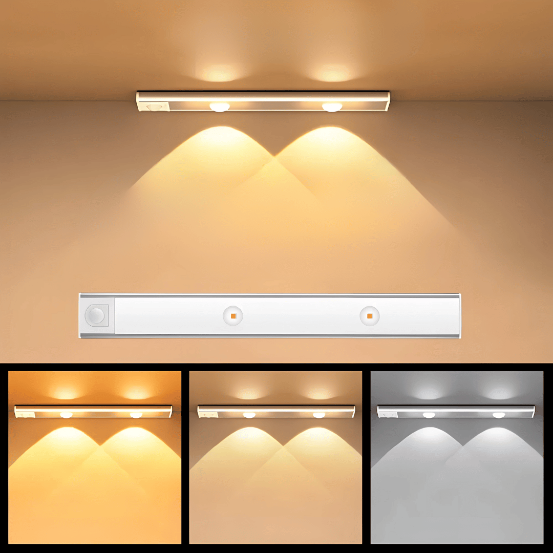 Motion Sensor Licht mit Bewegungssensor – wiederaufladbar, kabellos & ultradünn für Schrank & Küche