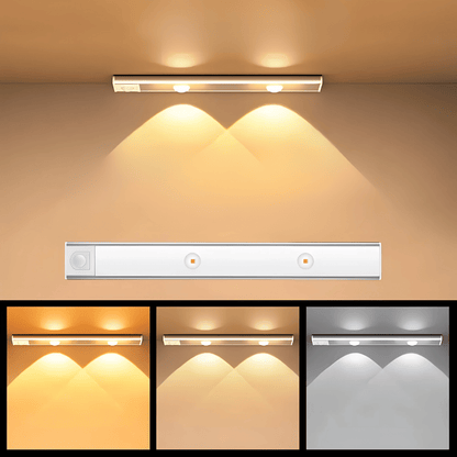 Motion Sensor Licht mit Bewegungssensor – wiederaufladbar, kabellos & ultradünn für Schrank & Küche