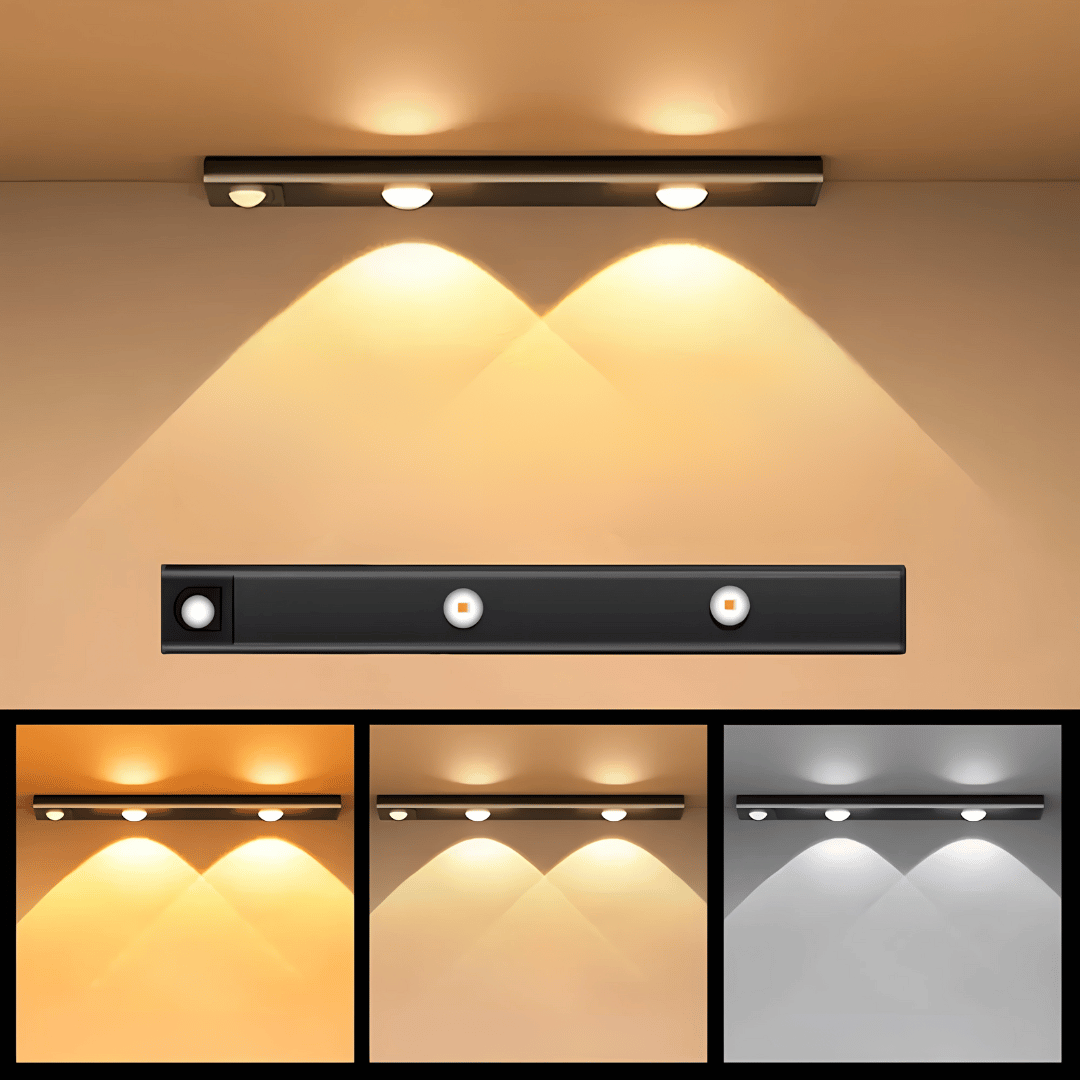 Motion Sensor Licht mit Bewegungssensor – wiederaufladbar, kabellos & ultradünn für Schrank & Küche