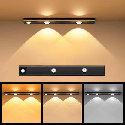 Motion Sensor Licht mit Bewegungssensor – wiederaufladbar, kabellos & ultradünn für Schrank & Küche