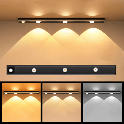 Motion Sensor Licht mit Bewegungssensor – wiederaufladbar, kabellos & ultradünn für Schrank & Küche