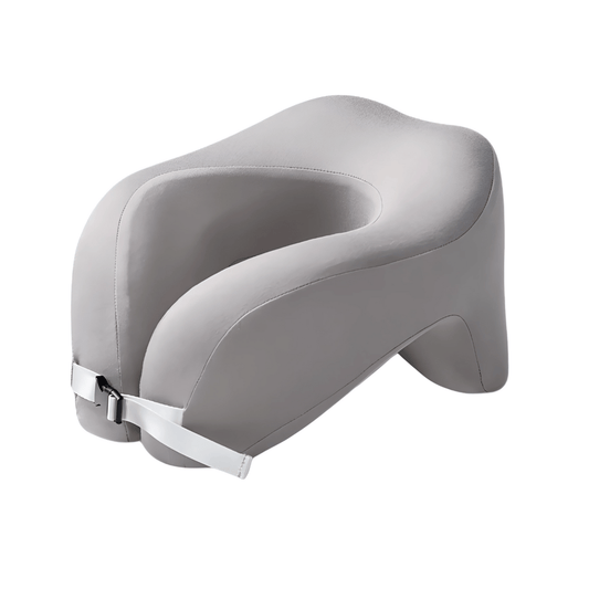 Nackenglück Reisekissen – U-Form Nackenkissen mit Memory Foam – Ergonomisches Kissen für unterwegs