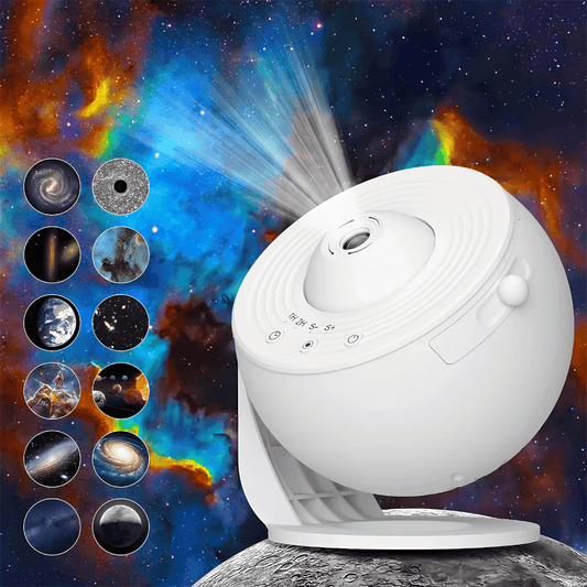 Planetarium Nachtlicht Projektor – LED Galaxy Lampe mit rotierender Sternendecke