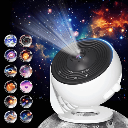 Planetarium Nachtlicht Projektor – LED Galaxy Lampe mit rotierender Sternendecke