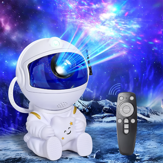 Sternenlicht Projektor Astronaut – Galaxy Nachtlampe mit LED-Nebel & Universum-Effekt