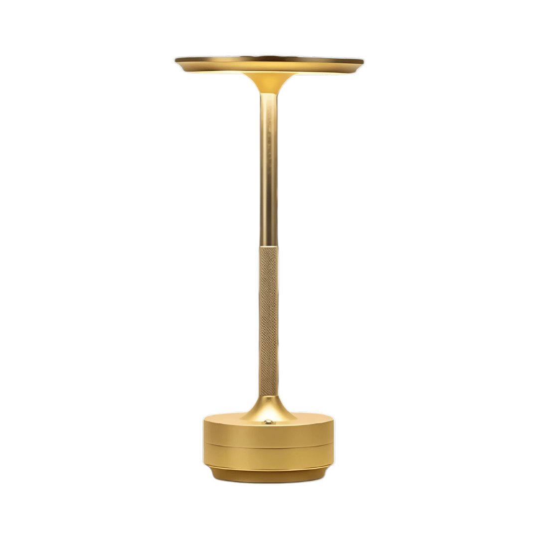 Vintage LED Tischlampe – Kabellose Retro Tischlampe– Dimmbar & Wiederaufladbar für stimmungsvolles Licht